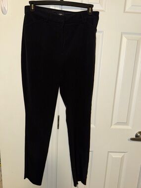 Express Men's Black Dress Pants - Sleek Straight Leg